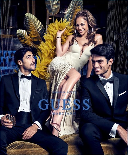 Jennifer López protagoniza la campaña masculina de Guess para la primavera-verano 2018