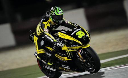 Cal Crutchlow acción frenada