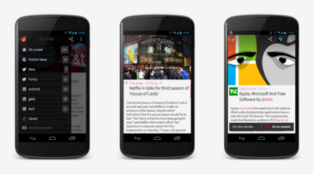 Interfaz de Flyne para Android