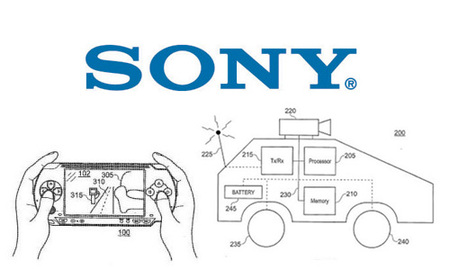 ¿Un coche espía controlado mediante una PSP? La nueva patente de Sony