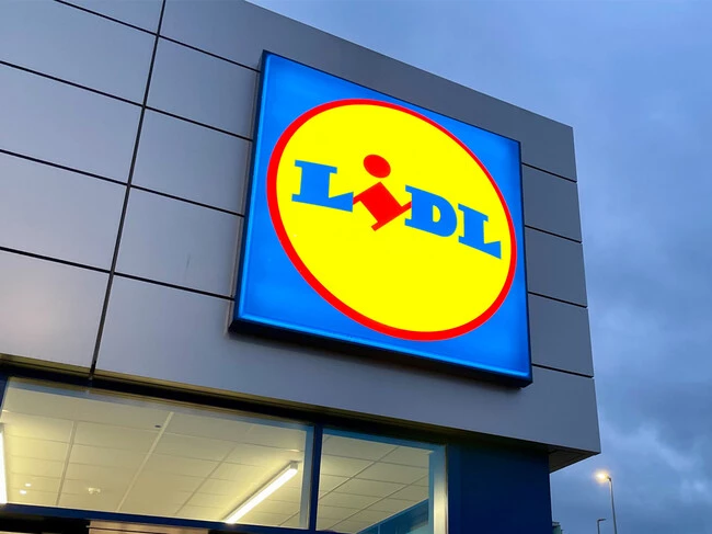 Lidl Letrero
