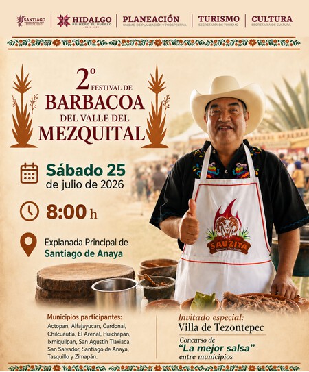 Barbacoa, consomé y mucha fiesta: lánzate al 2º Festival de la Barbacoa del Valle del Mezquital y prueba el auténtico sabor hidalguense