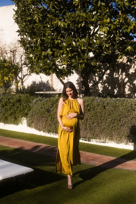 Vestido de invitada premamá