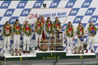 Triplete de Audi en las 24 horas de Le Mans