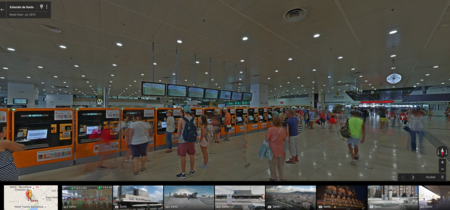 Ya puedes pasearte por estaciones de Renfe con Google Street View