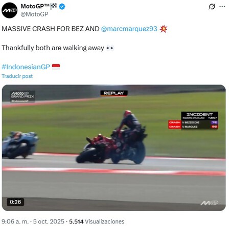 Marquez Bezzecchi Indonesia Motogp 2025