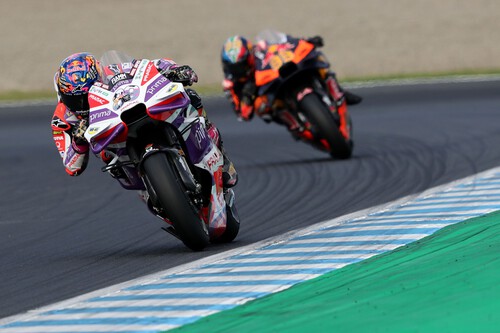 Gatillazo: Jorge Martín gana media carrera en Japón y Marc Márquez vuelve a subirse a un podio en casa Honda