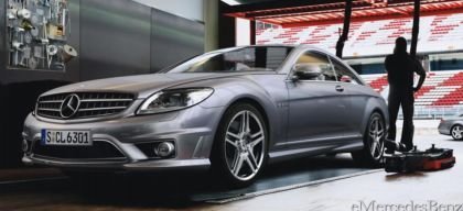 Mercedes-Benz CL63 AMG, primera imagen oficial