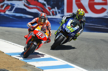 Marquez Rossi Laguna Seca Motogp 2022