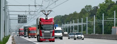 Los camiones híbridos que recargan baterías mientras circulan ya ruedan en la primera autopista eléctrica alemana