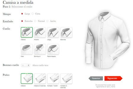 Tailor4less, diseña completamente a medida y compra tu propia ropa por Internet
