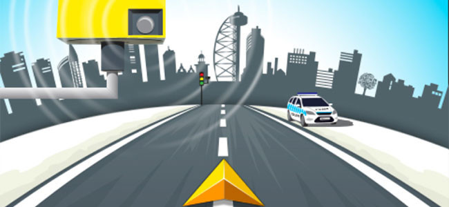 Speed cameras, avisadores de radares