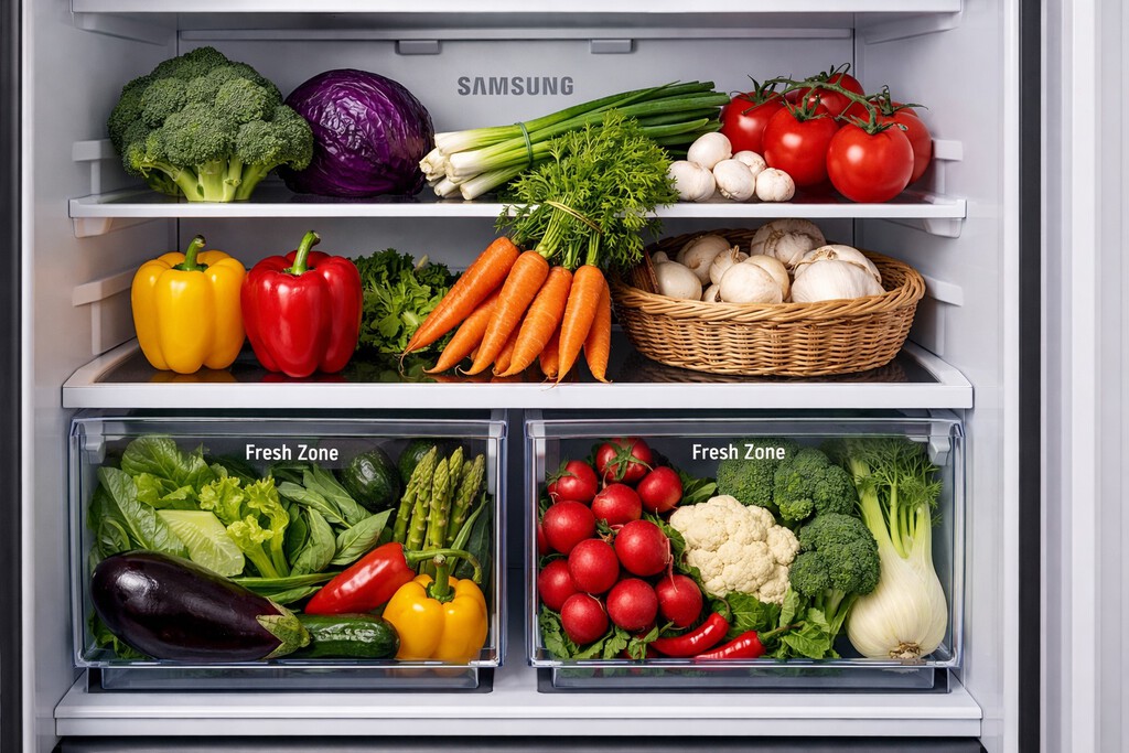 Tu frigorífico no debería quemar las verduras pero bajar la potencia no es suficiente. Este es el ajuste correcto que lo soluciona 