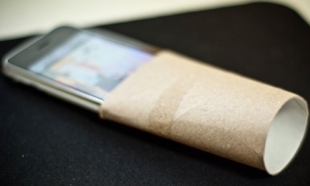 Imagen de la semana: aumenta el volumen de tu iPhone con un amplificador pasivo