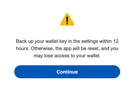 Captura de pantalla del aviso mostrado por el malware