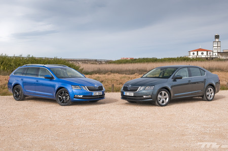 Škoda Octavia 2017 prueba contacto