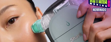 Producto ultra portátil para tratamiento facial profundo. Tiene terapia en frío y calor 