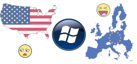 Windows Phone 7 a la baja en USA y al alza en Europa