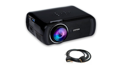 Si necesitas un mini proyector que traer y llevar, tienes el Crenova XPE460 en Amazon a 74 euros