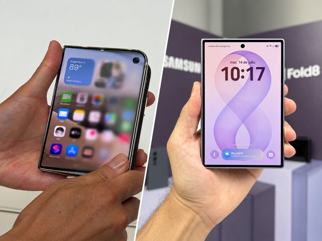 iPhone Duo frente al Galaxy Z Fold8: en qué se parecen y qué ofrece Apple que Samsung no tiene