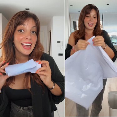 Colocar la bolsa de basura en el cubo tiene su secreto: este es el modo correcto