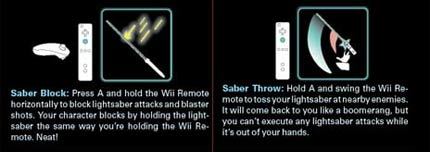 Así se usará el Wimote en 'Star Wars: The Force Unleashed'