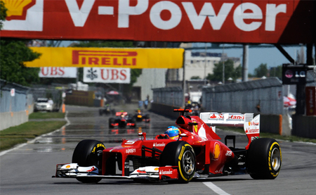 Fernando Alonso y Ferrari se la jugaron pero no salió bien