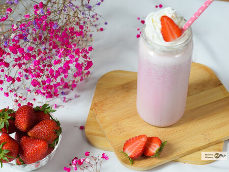 Milkshake de fresa, receta fácil de un clásico infalible