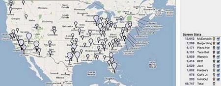 FastFoodMaps.com, mapa para ubicar restaurantes de comida rápida
