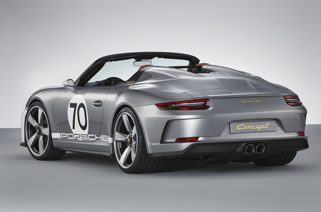 Porsche 911 Speedster Concept trasera lateral