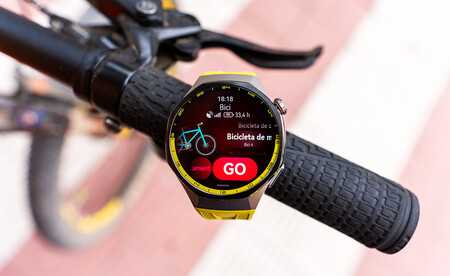 El selector dentro de la actividad "Bicicleta" permite seleccionar distintos tipos de actividad con las dos ruedas