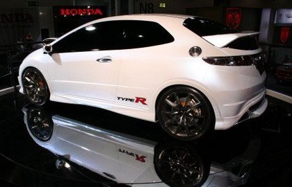 honda civic type r blanco salon londres