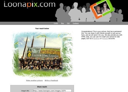 Loonapix, enmarcando virtualmente nuestras fotos