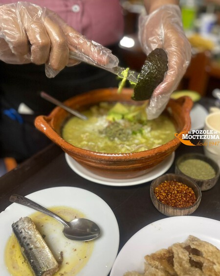 El pozole de Moctezuma
