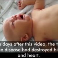 Hacen público un desgarrador vídeo de los últimos días de su bebé con tos ferina para concienciar sobre la vacunación 