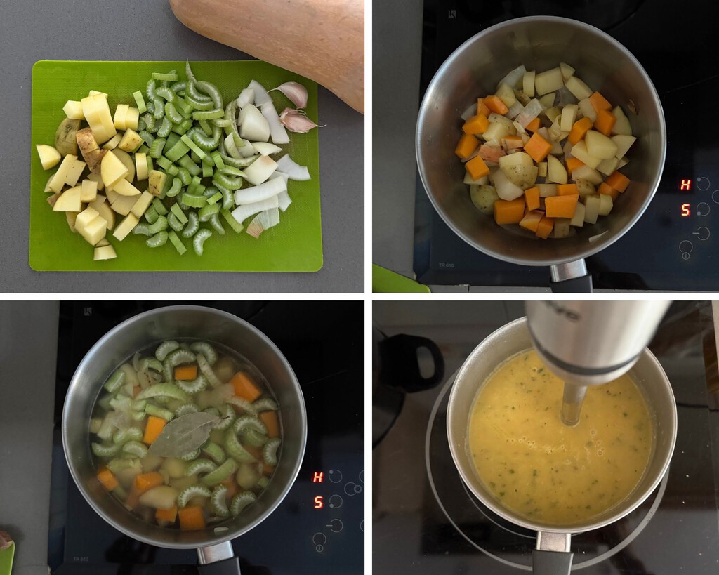 Puré de verduras, una receta saludable, rica y sin grandes complicaciones