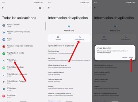 Cierre Android Auto 2