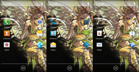 Temas en Nova Launcher