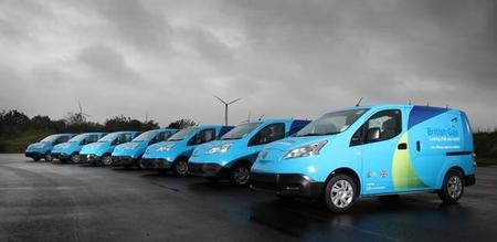 28 furgonetas eléctricas Nissan e-NV200 comienzan un periodo de pruebas en Reino Unido