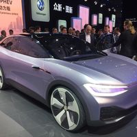 Así es el Volkswagen I.D. Crozz, el prototipo de SUV eléctrico 4x4 presentado en Shanghai