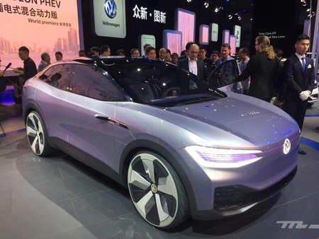 Así es el Volkswagen I.D. Crozz, el prototipo de SUV eléctrico 4x4 presentado en Shanghai