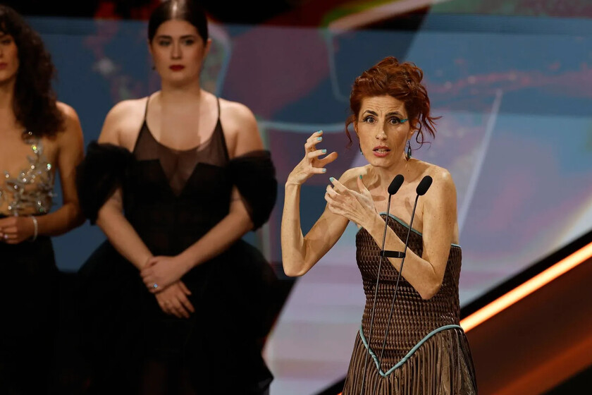 La actriz Miriam Garlo nos dejó el momento más emocionante de los Premios Goya: "Ninguna persona sorda es muda, tenemos una identidad y voz propias"