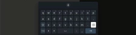 これは Android TV 用の新しい Gboard です。