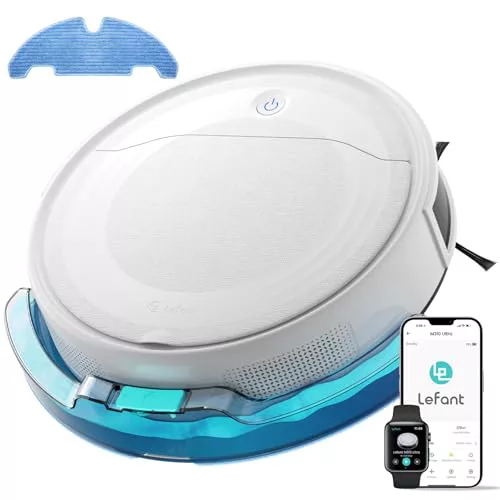 Lefant M310 Ultra 3 en 1 Robot Aspirador y Fregasuelos con Succión de 6000Pa