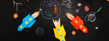 27 manualidades inspiradas en el espacio, las estrellas y el universo para hacer con los niños