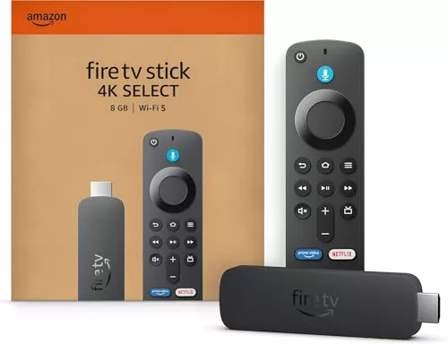 Amazon Fire TV Stick 4K Select (última generación): comienza a reproducir contenido 4K en streaming
