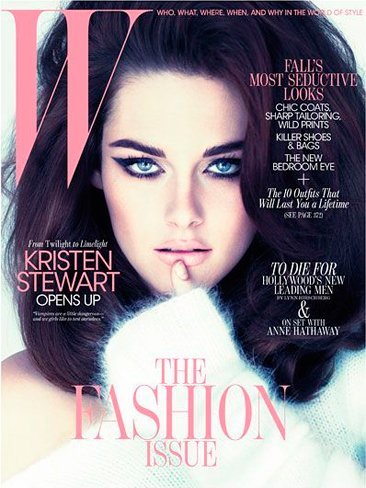 Kristen Stewart ¿de dónde has sacado el glamour de W magazine?