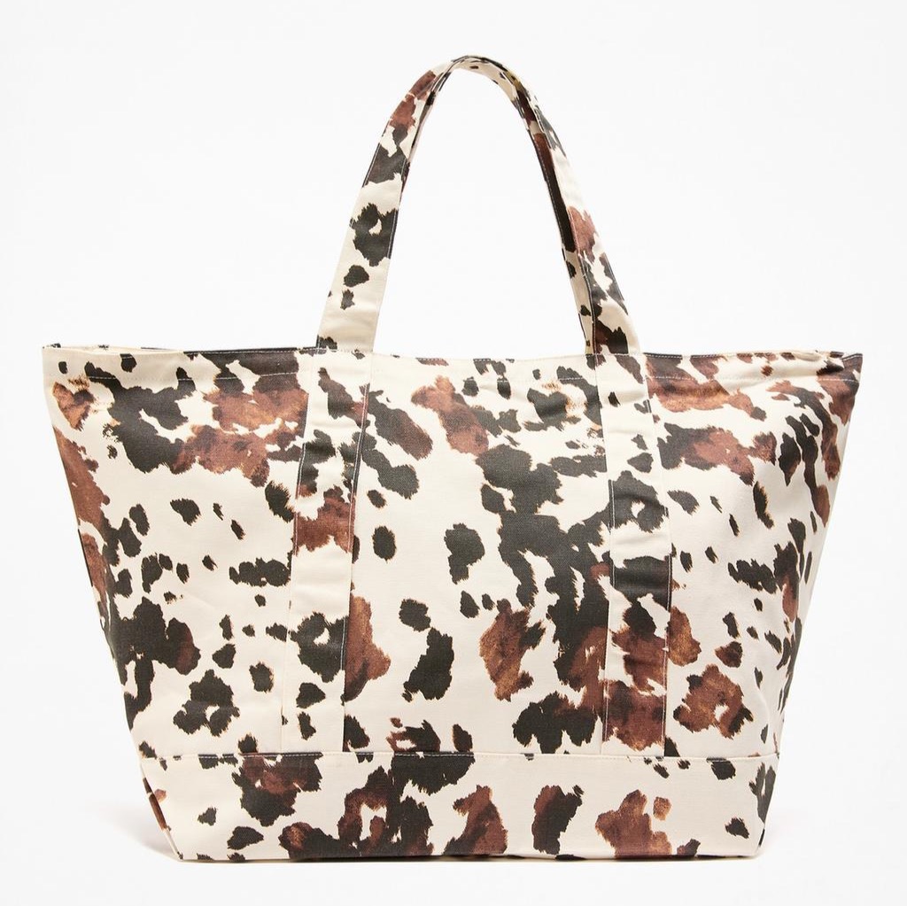 Bolso shopper animal print