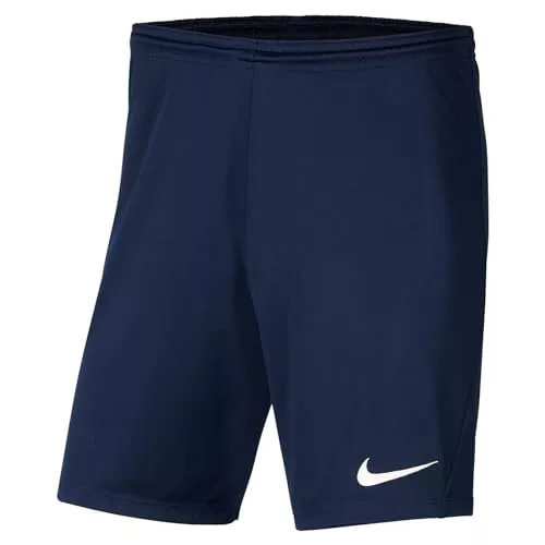 NIKE M NK Dry Park III Short Nb K - Pantalones Cortos de Deporte, Hombre, Azul (Midnight Navy/ White), M