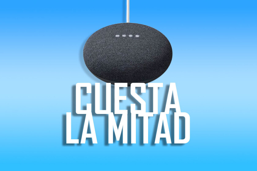 El chollazo más inteligente de hoy es este altavoz de Google con Assistant a la mitad de precio